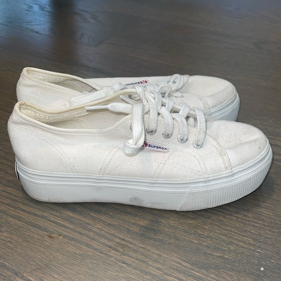 Platform Superga Canvas Sneaker - Picture 1 of 6